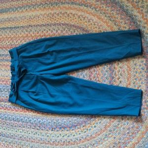 J.Crew Green Wool Slacks Size 8